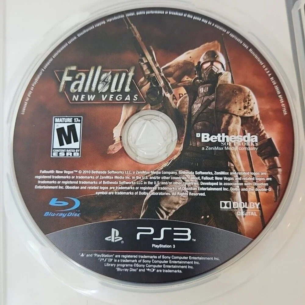 Fallout PlayStation 3 PS3 Game New Vegas Sony CIB Complete + Killzone Playlist